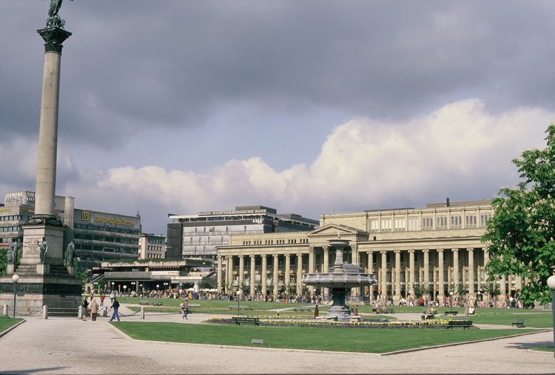 City park in Stuttgart