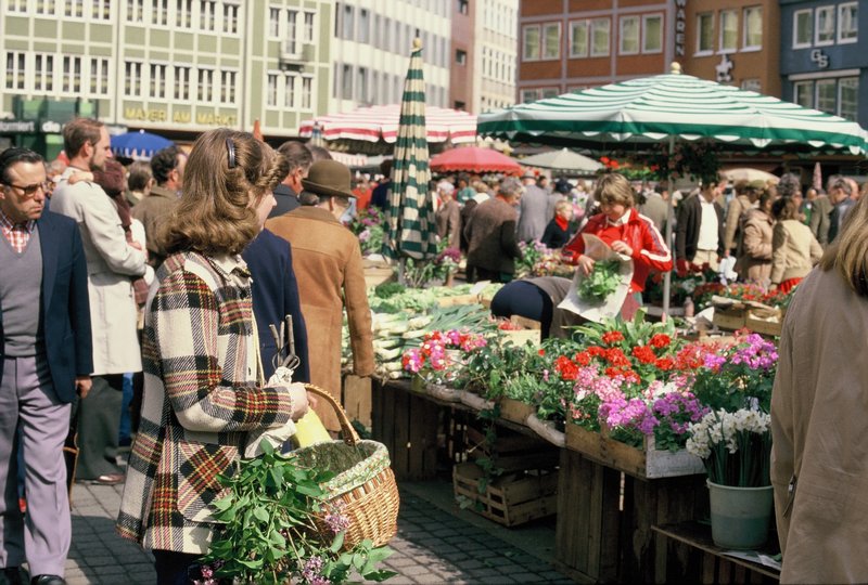 Farmers market in Stuttgart