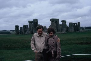 Bob and Linda at Stonehenge