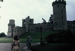 Linda at Warwick Castle
