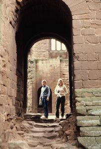 Bob and Carol at Kenilworth Castle