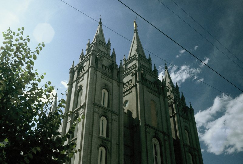 Mormon Temple at Salt Lake City