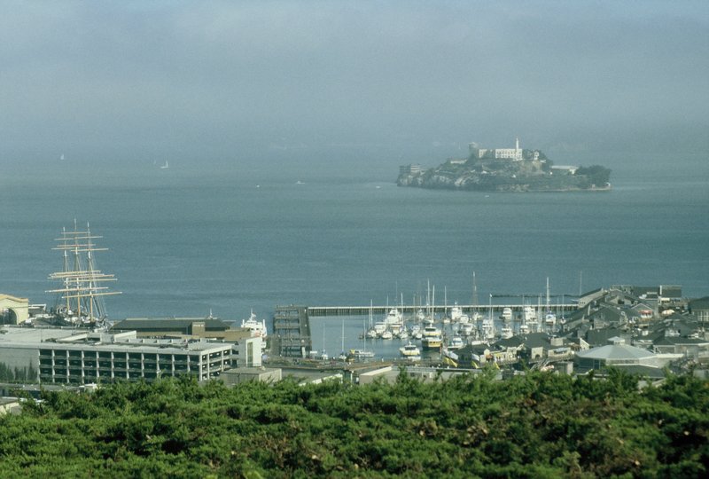 San Francisco with Alcatraz Island