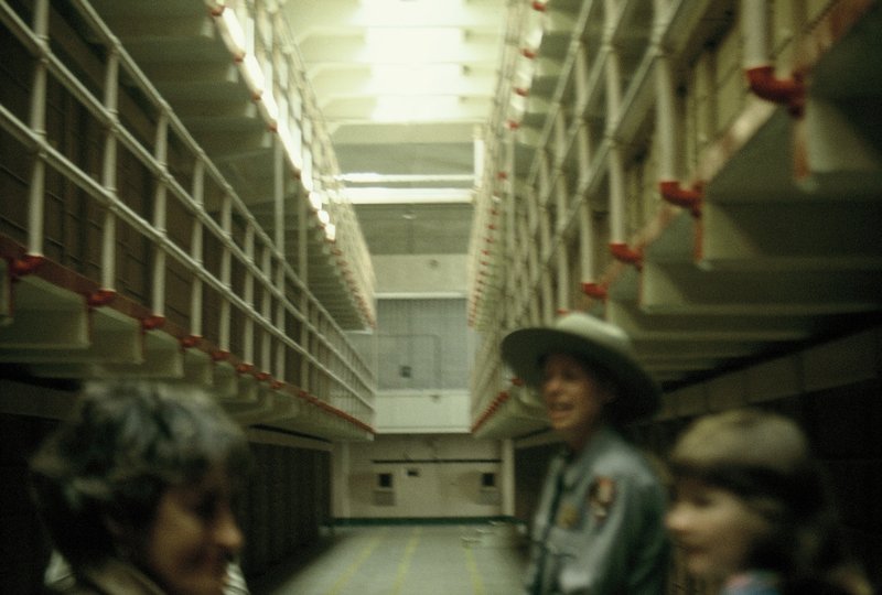 San Francisco - inside Alcatraz Prison