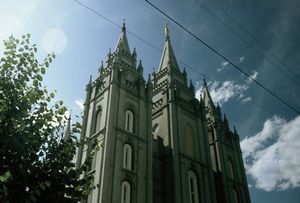 Mormon Temple at Salt Lake City
