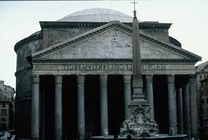Pantheon - a 2000 year old Roman Temple converted to a church