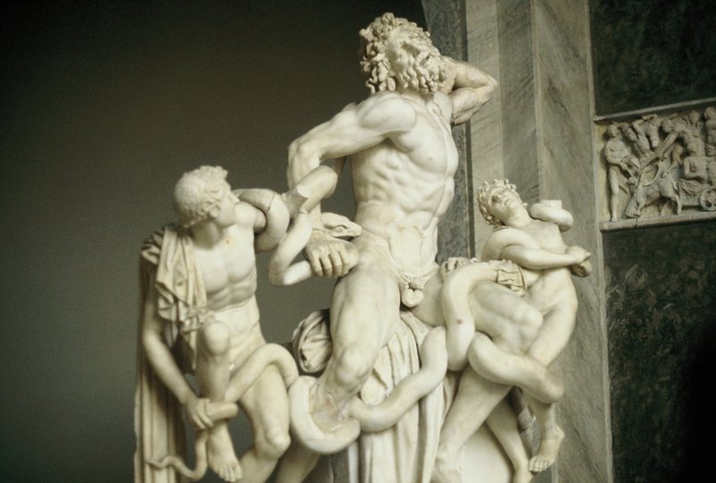 Sculpture at the Vatican Museum
