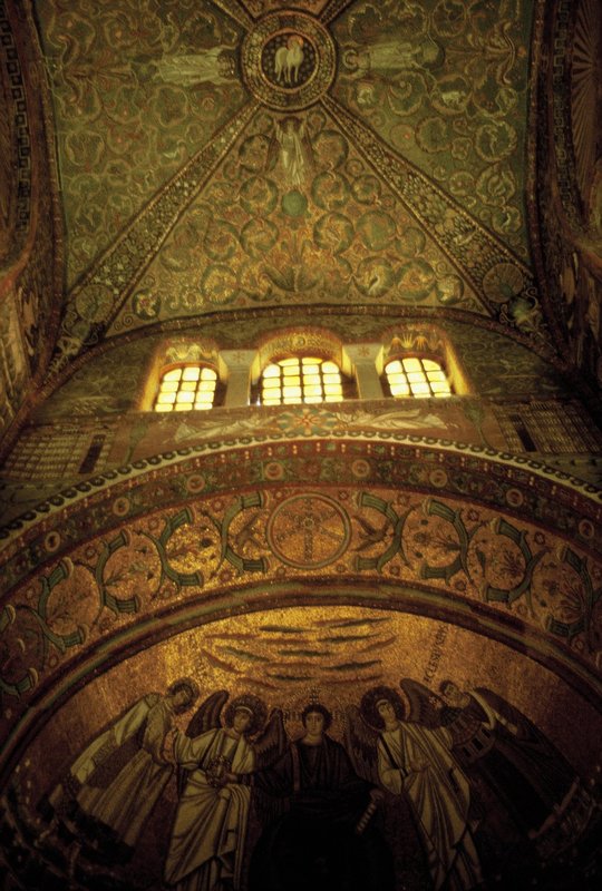 Mosaics in Church at Ravenna