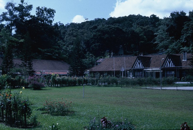 Former Dalat School campus at Tanah Rata seen from tennis courts