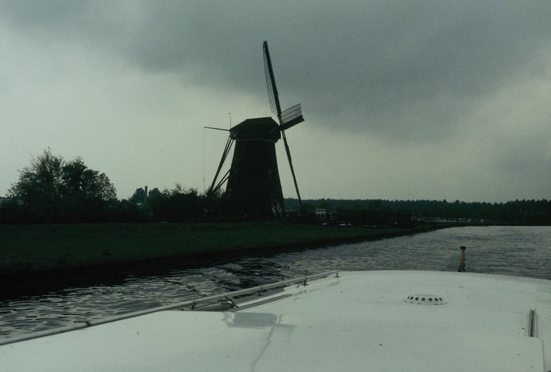 Windmill along the canal
