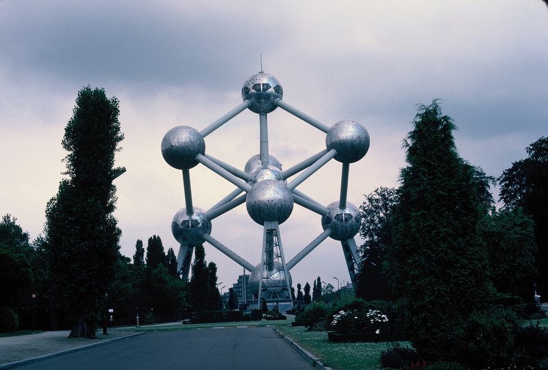 The Atomium from the 1958 Worlds Fair