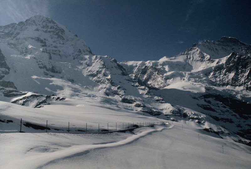 Kleine Scheidegg with the Eiger and Jungfrau