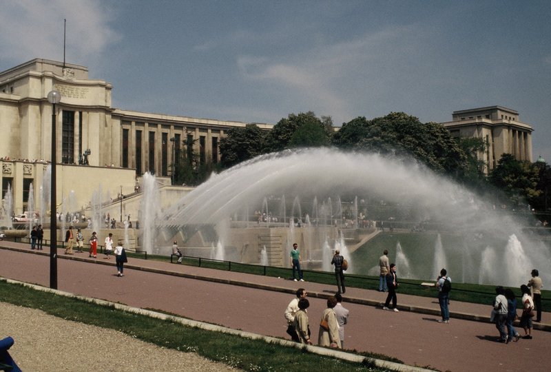 Fountains at the Palace de Chaillot