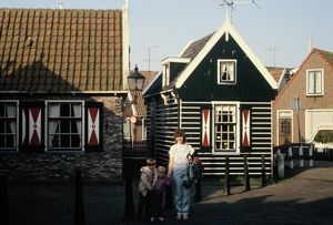 Brendan, Alyssa and Linda at Volendam