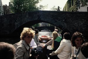 Canal tour of Brugges