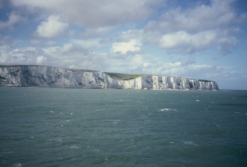 Cliffs of Dover seen from the ferry