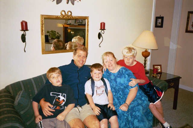 Steve and Carol and their boys Jordan, Justin, and Joshua