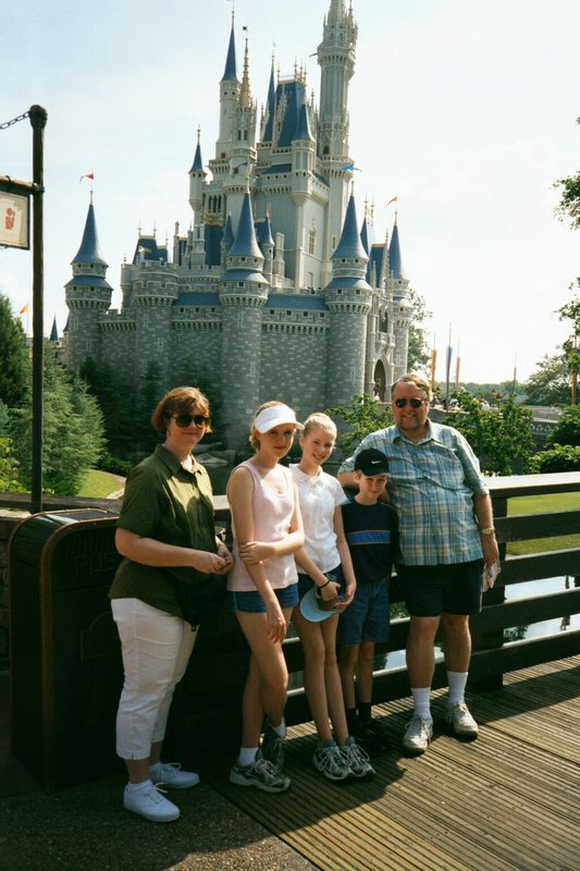 Family at Disney's Magic Kingdom