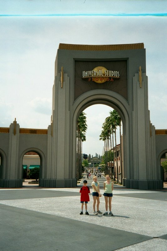 Kids at Universal Studios
