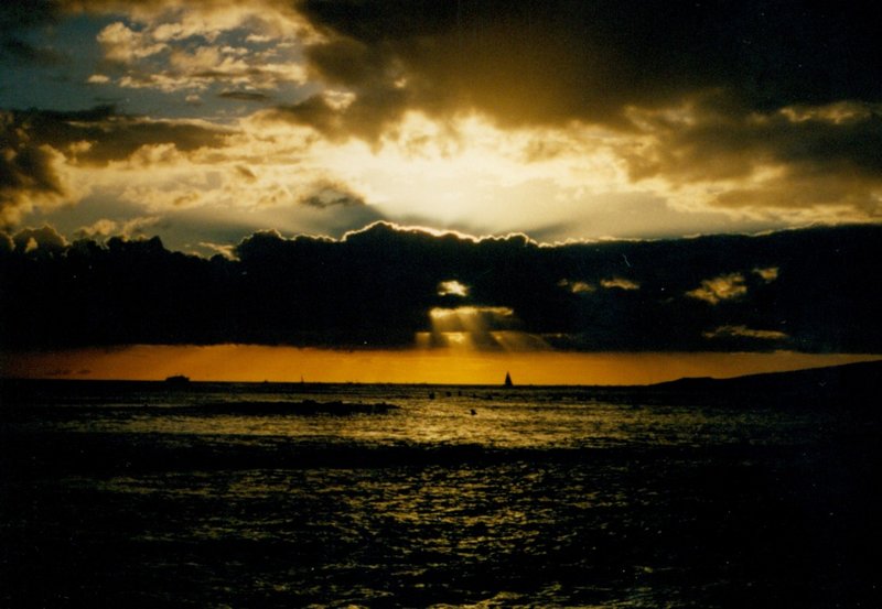 Sunrise at Kailua Beach