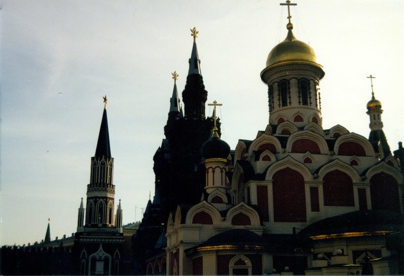 Church towers in the Kremlin