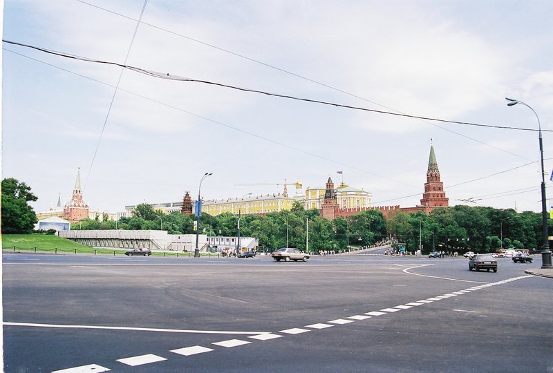 Red Square with the Kremlin in the background