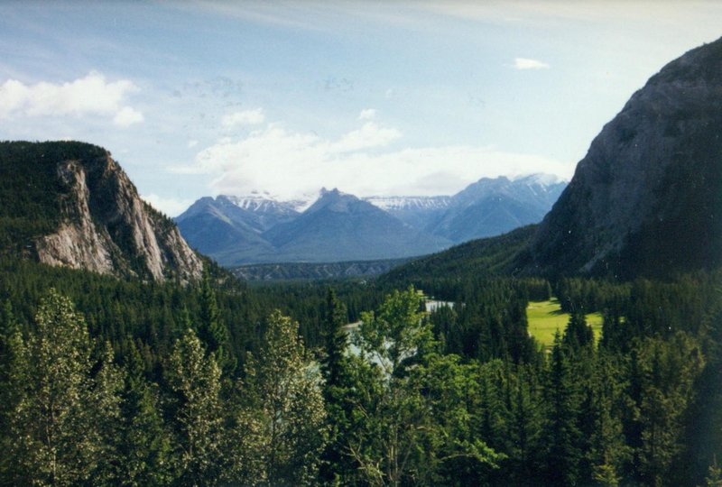 Scenery in Banff National Park, Alberta