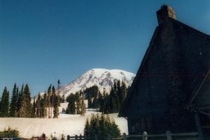 Paradise Lodge at Mount Ranier National Park