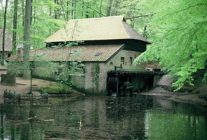 Water mill  at the Open Air Museum
