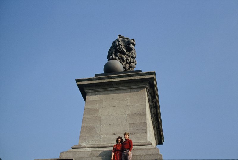 Monument to Wellington, the Lion of Waterloo
