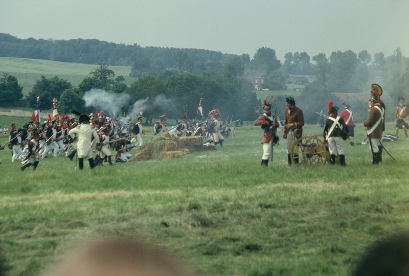 Battle of Waterloo reenactment