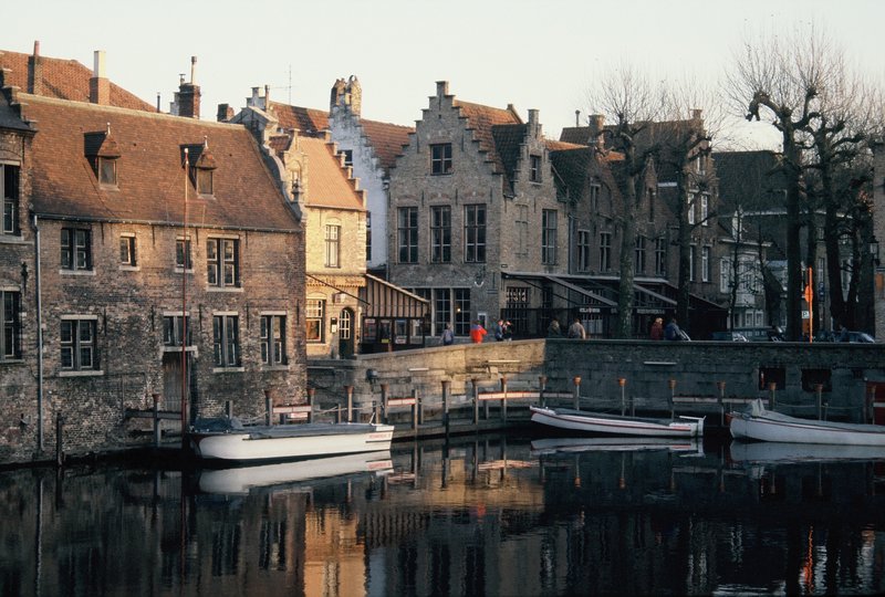 Scenes of Brugges in November during the committees visit