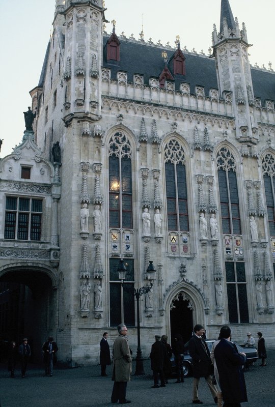 Church of the Holy Blood in Brugges in November during the committees visit