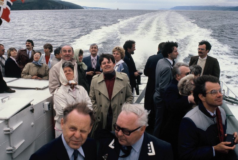 Committee on the boat in the Oslo Fjord
