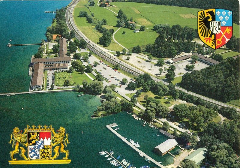 Aerial view of the Chiemsee AFRC