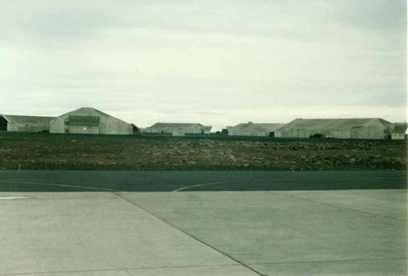 Hardened aircraft shelters at Keflavik