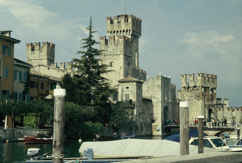 Sirmione, Italy on the southern shore of Lake Garda