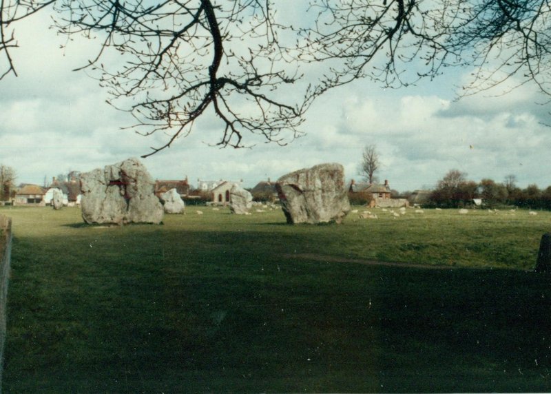 Stone circle at Avebury