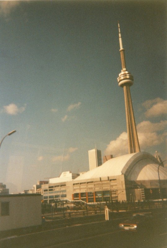 Toronto harbor and skyline