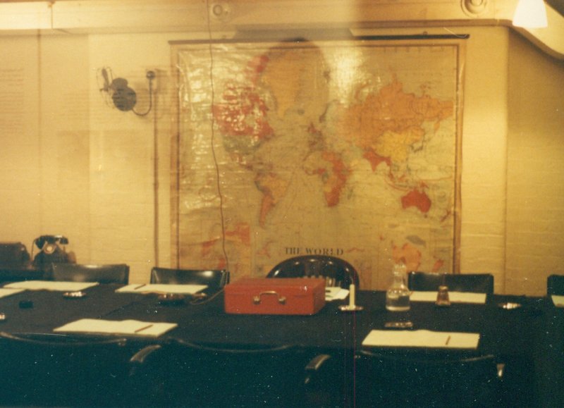 WWII War Room used by Churchill