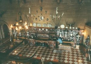 Dining Hall at Warwick Castle