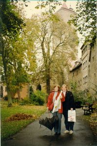 Carol and Mom in Rothenburg