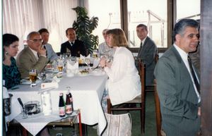 Committee having lunch in Ismir