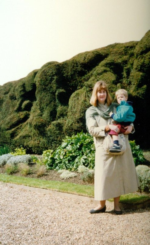 Linda and Will at Stourhead gardens