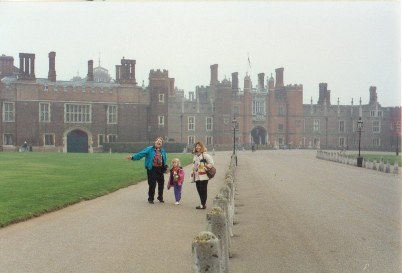 Bob, Tamara, and Linda at Hampton Court Palace