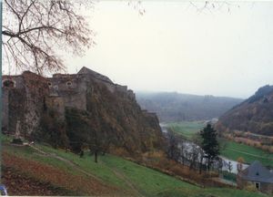 Exterior view of Bouillon Castle