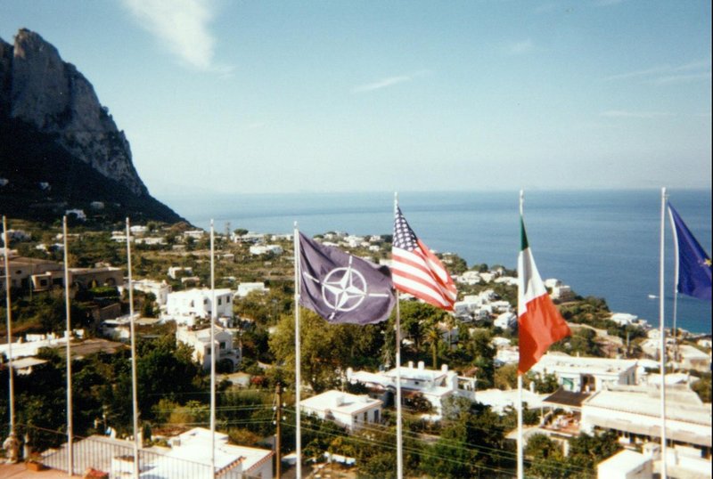 View of the Bay of Naples from AFSOUTH Headquarters