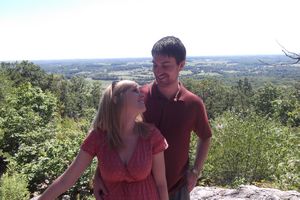 Rosanna and Evan on Sugarloaf Mountain, Maryland