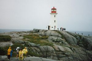Light house at Peggy's Cove