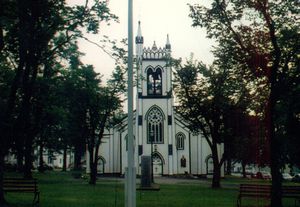 Church in Lunenberg, Nova Scotia